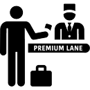 Image of premium lane