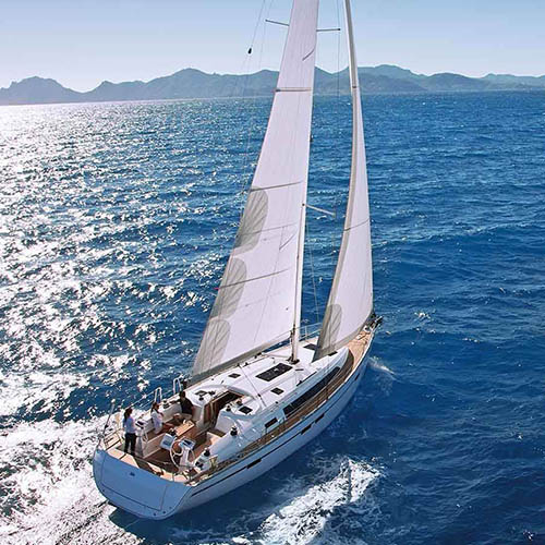 Image of sailing yacht